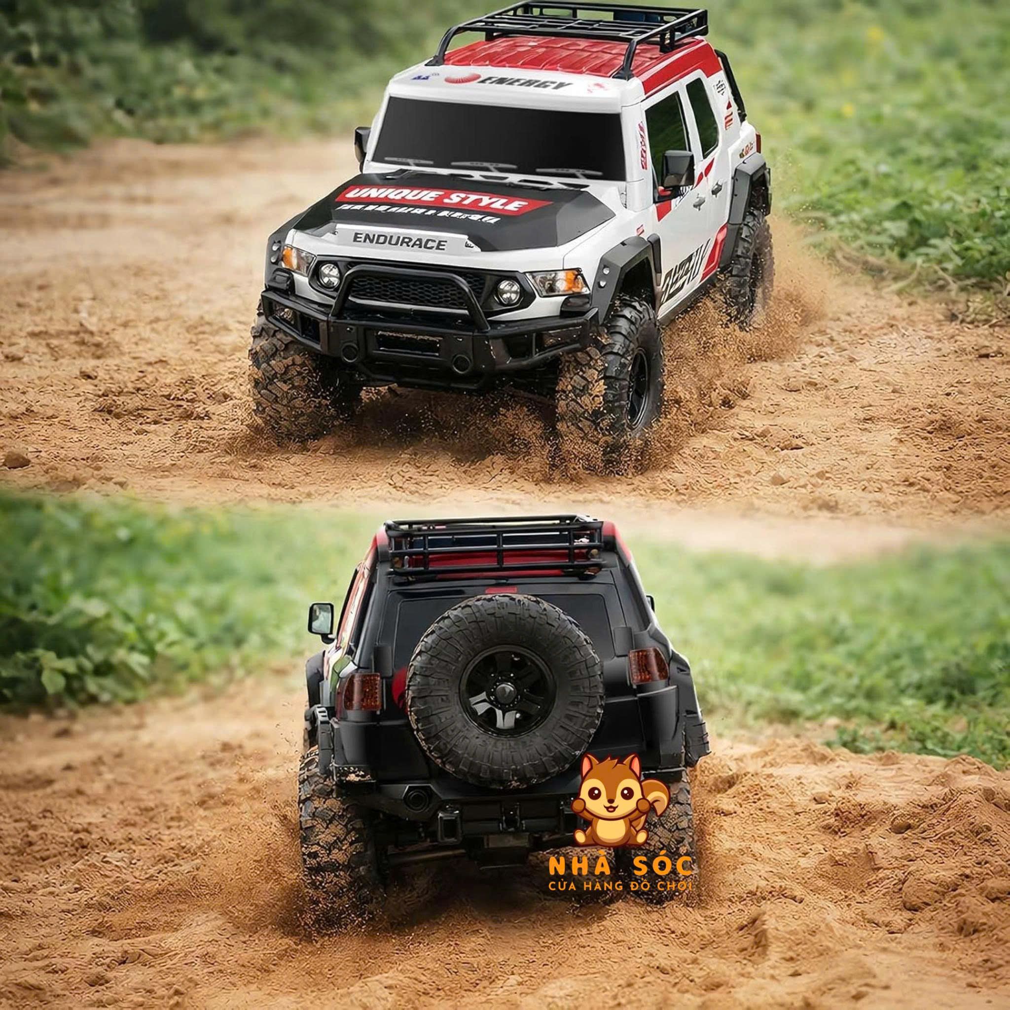 HB-ZP1008 – Xe Ô Tô Địa Hình Điều Khiển Từ Xa 4WD Cực Chất - Ảnh 5