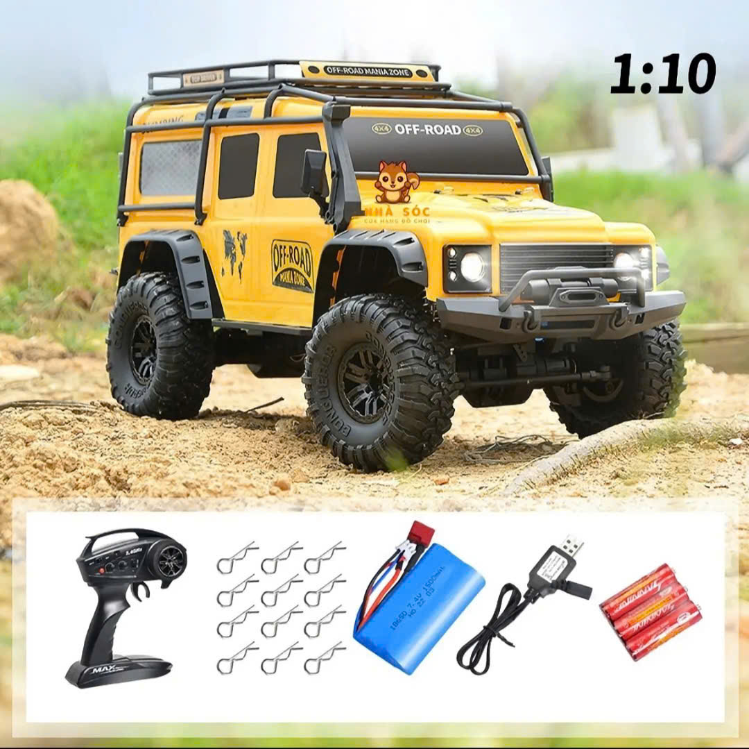 HB-ZP1005 – Xe Ô Tô Địa Hình Điều Khiển Từ Xa 4WD Tỷ Lệ 1:10