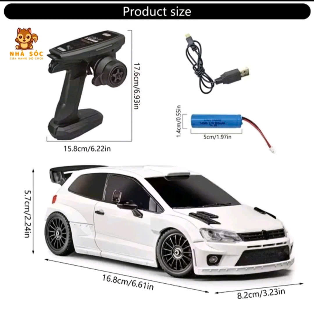 Xe Drift Điều Khiển Từ Xa LD2801/LD2802/LD2803/LD2804 – Phiên Bản Thường & Phiên Bản PRO Tỷ Lệ 1:28 - Ảnh 4