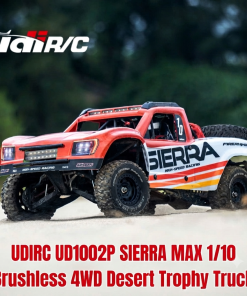 UDIRC UD1002P SIERRA MAX Xe Địa Hình Điều Khiển Từ Xa Không Chổi Than Brushless Dẫn Động 4 Bánh (4WD) TỈ Lệ 1/10 Trophy - dochoinhasoc.vn