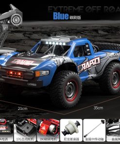 Alternative view of Q130 Xe Đua Điều Khiển Từ Xa 4WD Tốc Độ 38km/h – Carbon Brush Motor – RC Off-road Leo Địa Hình