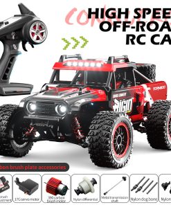 Xe Đua Địa Hình Điều Khiển Từ Xa Rigid Carbon Brush – 4WD Tốc Độ Cao | Bản Chổi Than
