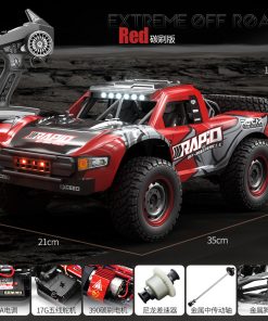 Q130 Xe Đua Điều Khiển Từ Xa 4WD Tốc Độ 38km/h – Carbon Brush Motor – RC Off-road Leo Địa Hình