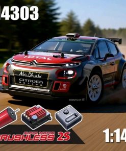 Alternative view of MJX Hyper Go 14303/14304 Bản V3 – Xe Rally Drift Điều Khiển Từ Xa Brushless 1:14 Tốc Độ 80km/h 4WD